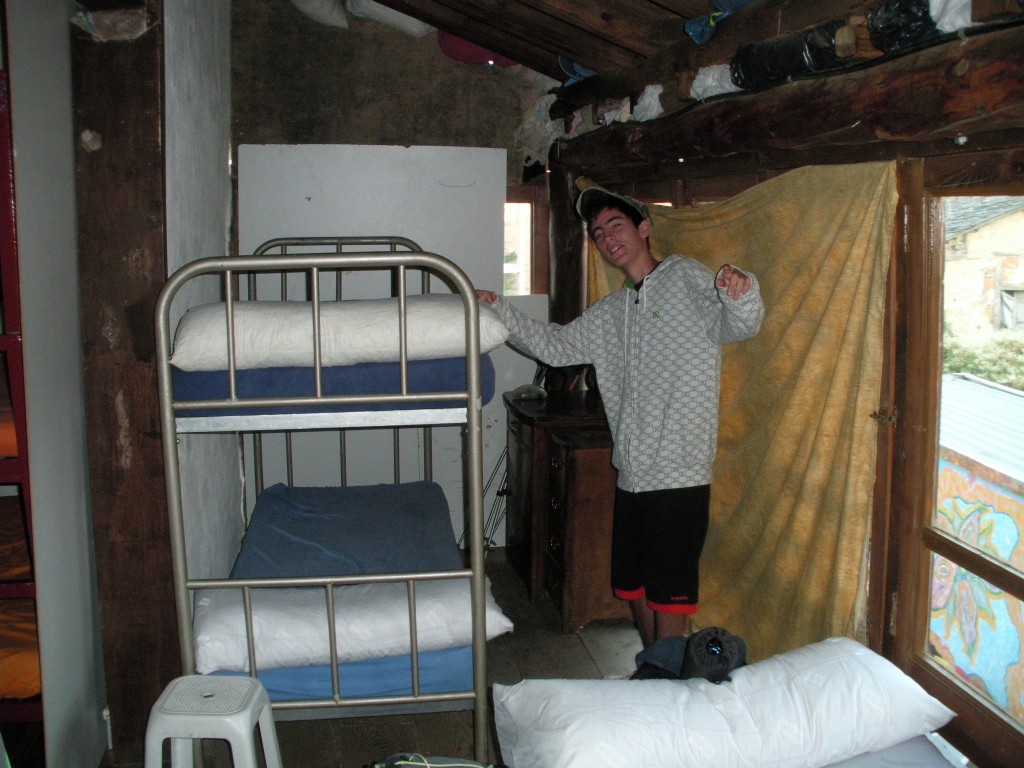 en el albergue de Villafranca del Bierzo