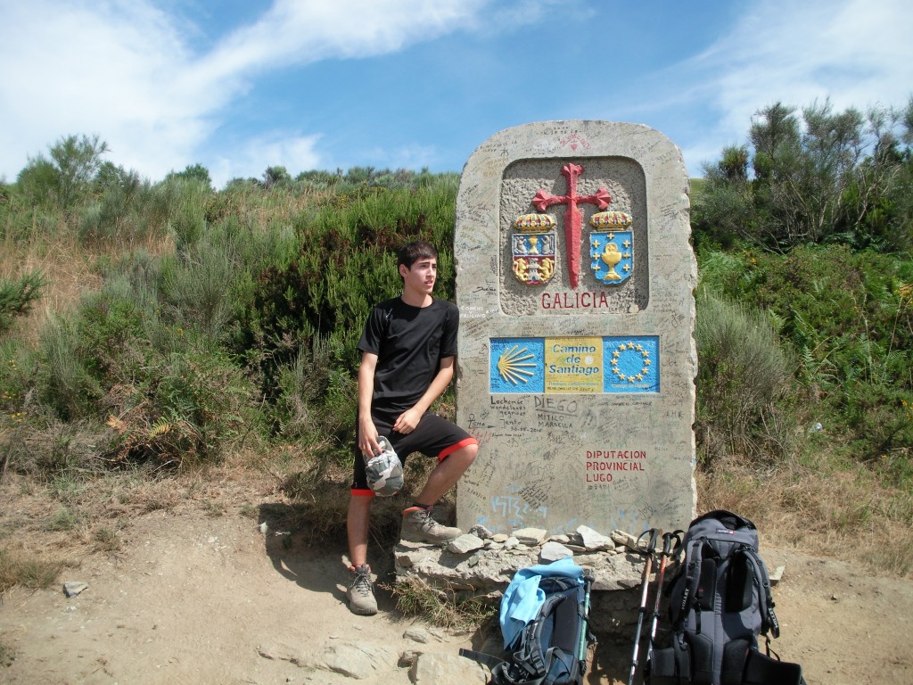 entrada a Galicia