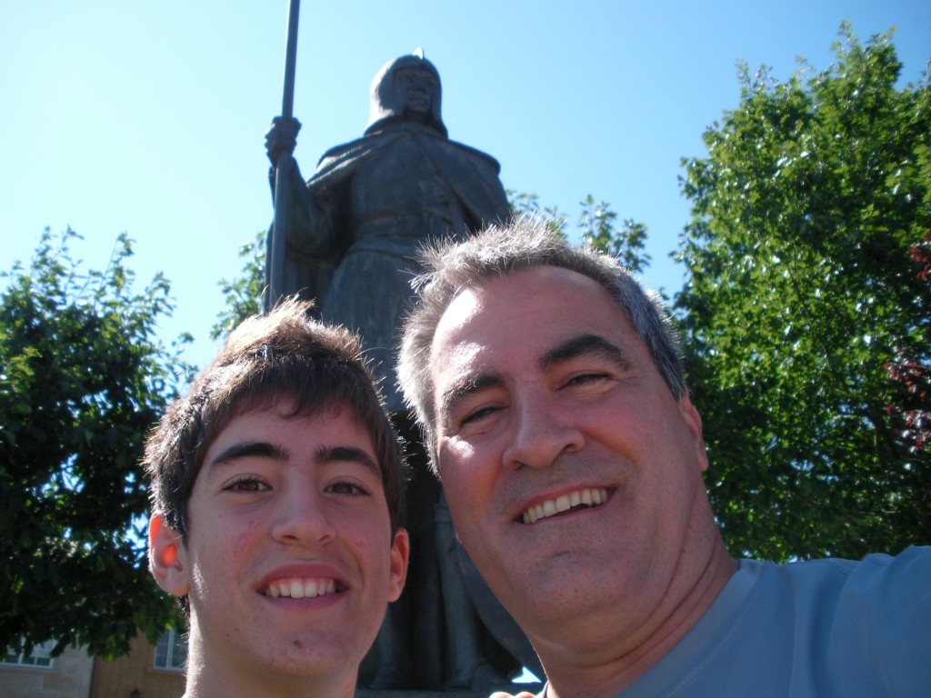 entrando a santiago de compostela