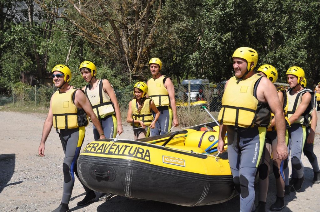 rafting río ésera huesca