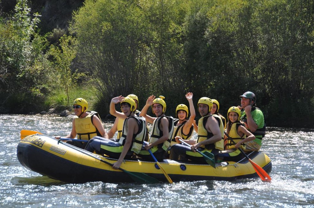 rafting río ésera huesca