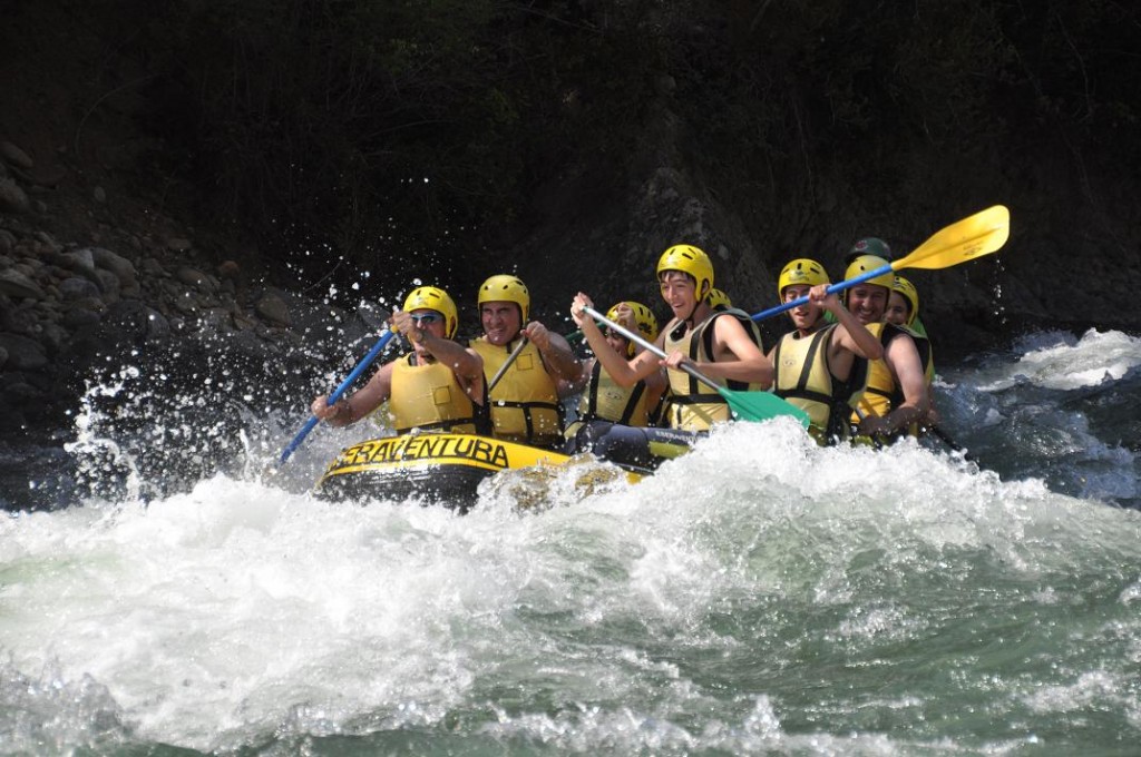 rafting río ésera huesca
