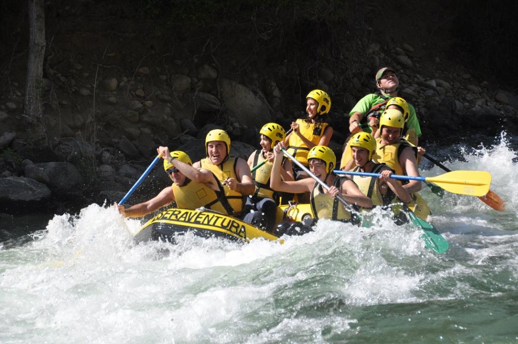 rafting río ésera huesca