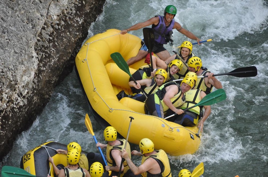 rafting río ésera huesca
