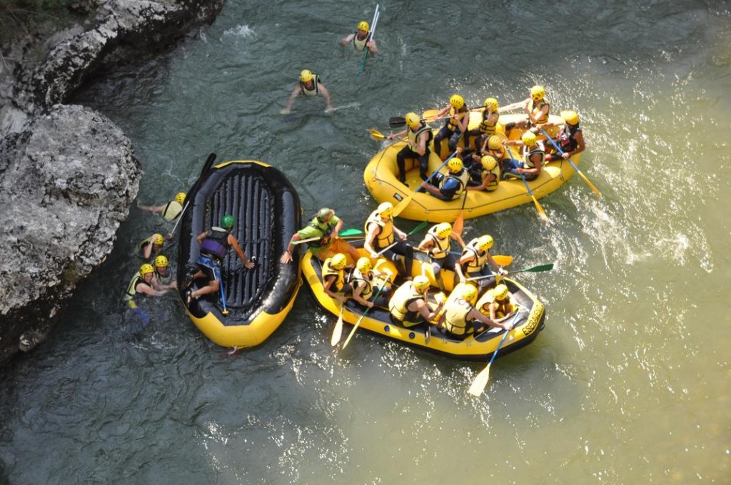 rafting río ésera huesca