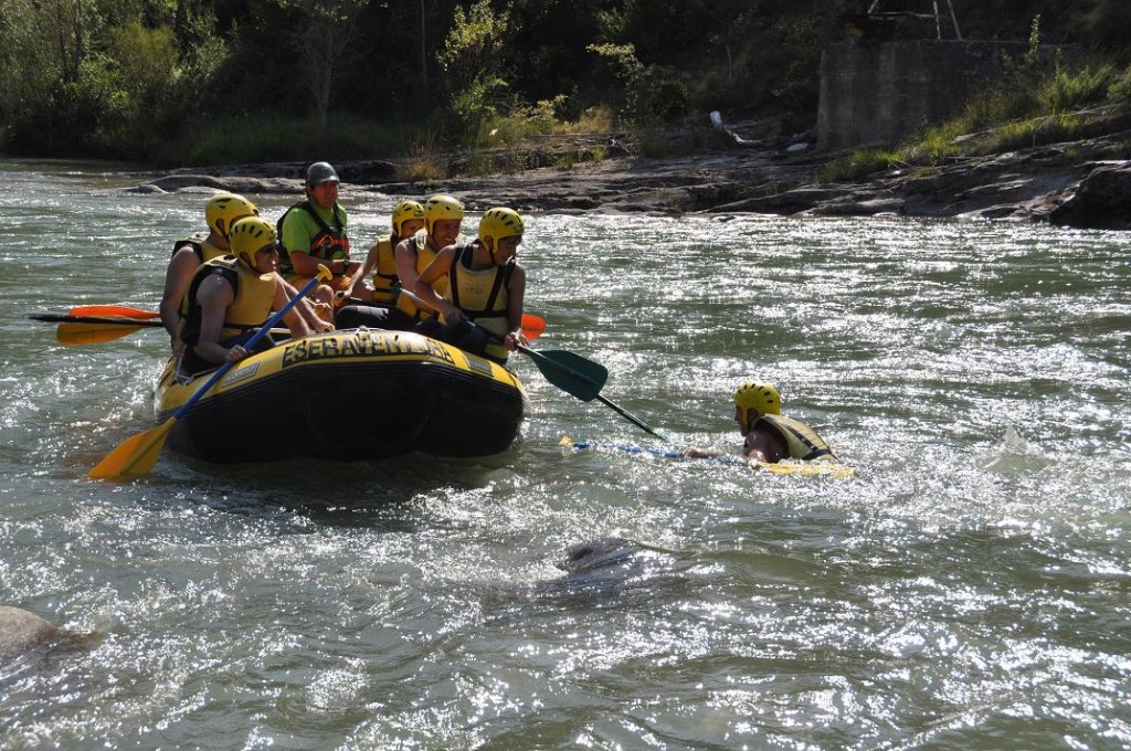 rafting río ésera huesca