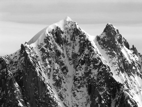 aiguille verte y grande rocheuse